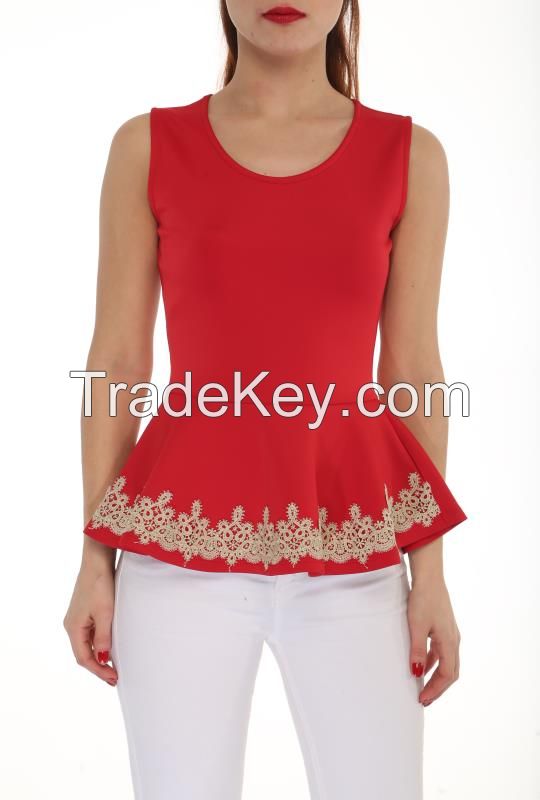 new season sleeveless blouses and tops for women 