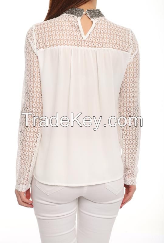 ladies long sleeve blouses and shirts