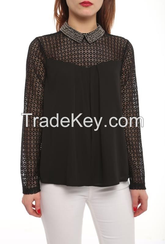 ladies long sleeve blouses and shirts