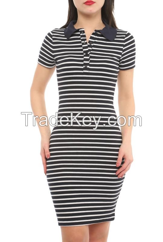 wholesale dresses with stripes made in Turkey 2016