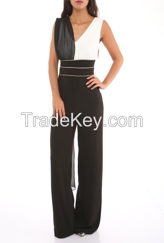 elegant women jumpsuits autumn winter 2016 made in Turkey