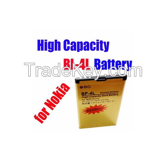 3030mah 3.7V High capacity BP-4L battery For Nokia E63 E71 E72 E73 N97
