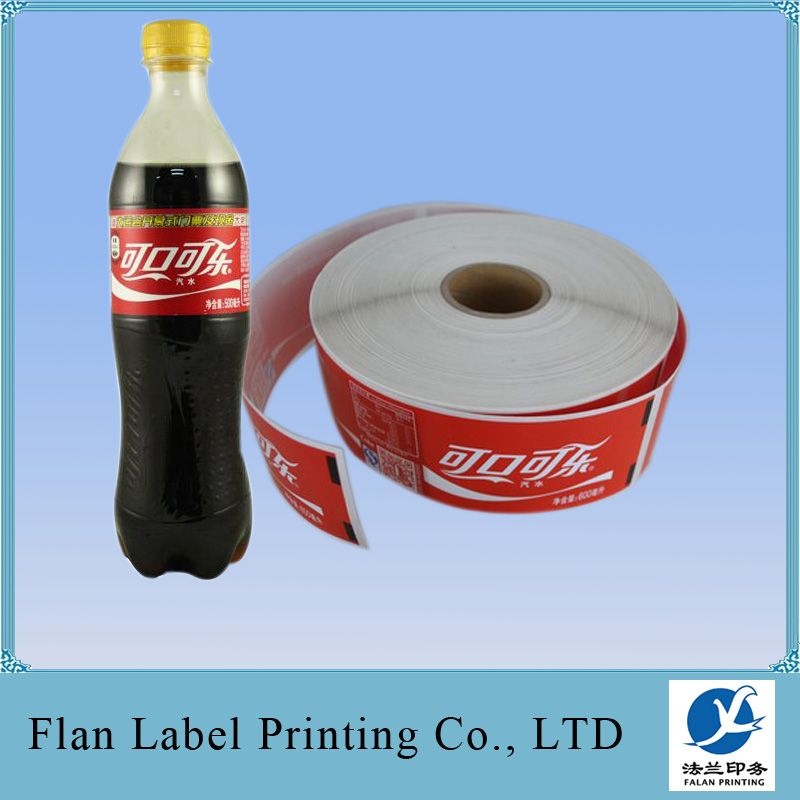 Beverages private label printing with high quality