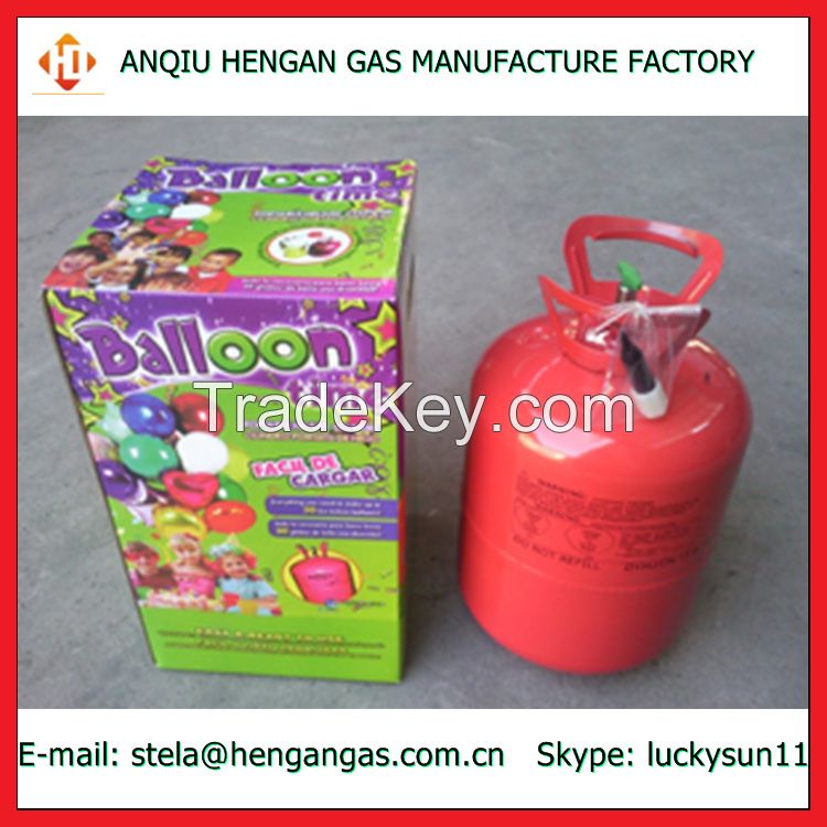 Helium gas tank