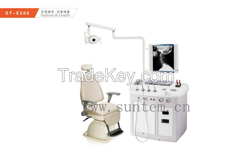 ST-E500 17'' LCD Computer Display ENT Treatment Unit With Spray Guns For Diagnostic