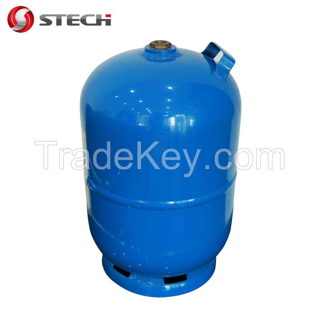 5 kg portable LPG Cylinder bottle plant heater  for camping cooking  Africa Nigeria Ghana Mauritania Tanzania