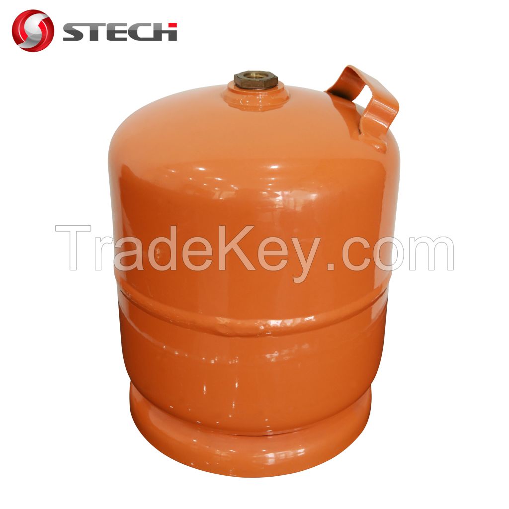 3kg portable refilled LPG cylinder for cooking camping in Africa