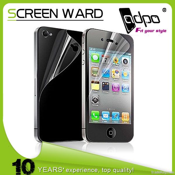 Manufacturer Professional Screen guard for Iphone 4/4s