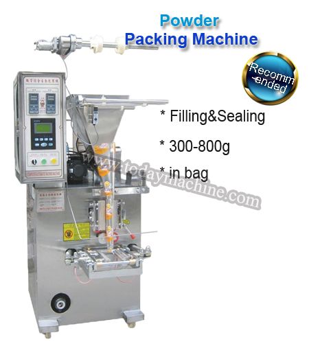300-800g Vertiacal Automatic Washing Powder Bag Sealing Filling Packaging machine with auger filler