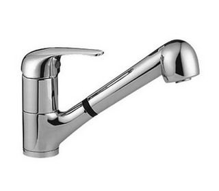 Single Handle Pull Out Spray Kitchen Sink Faucets KFN8401