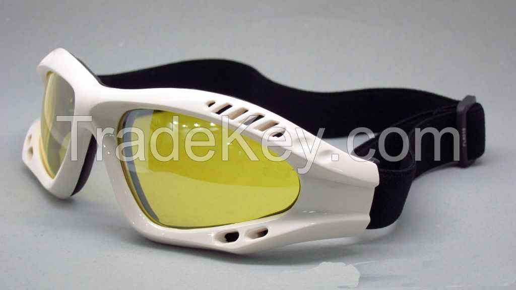 PC frame anti-fog and wind military goggles