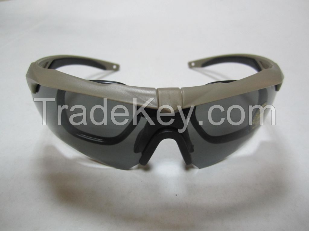 Rudy material frame ESS Style safety goggles sports sunglasses anti-bullet glasses