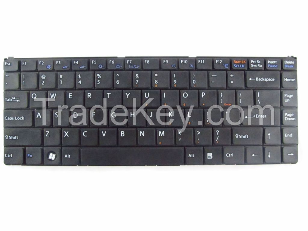 New laptop keyboard US black  for Sony Vaio PCG-7Y1L PCG-7Y2L PCG-7T1L PCG-7T2L