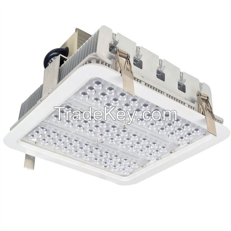 Gas chemical plant explosion-proof Lamp   square led oil station lights