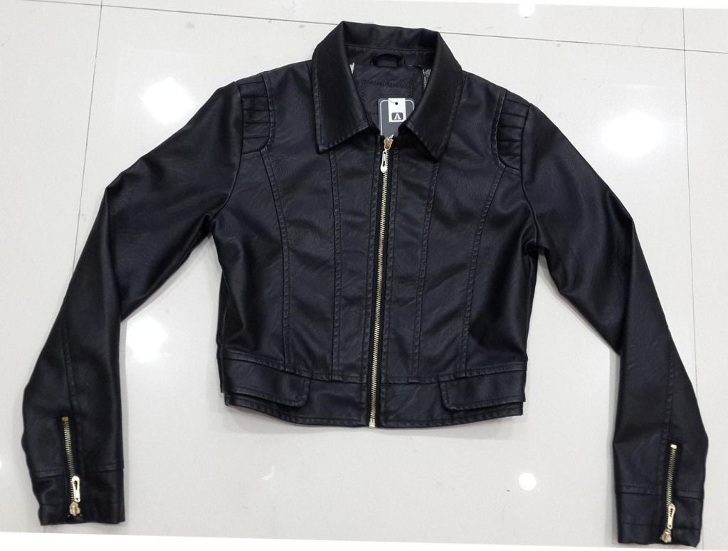 ladies' pu jacket