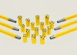 tapered rock drilling tools