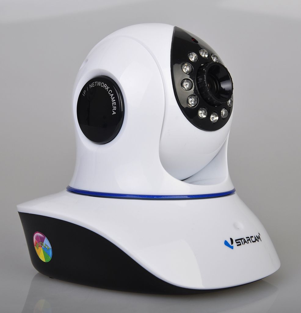 VStarcam T7838WIP plug&play 2-way audio 10M IR distance H.264 IR indoor Wireless wifi PNP IP Camera