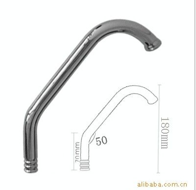Competitive price High Quality Stainless Steel Brass Round Faucet Spout,Mixer Spouts