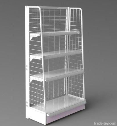 Nail Polish Wall Mounted Wire Display Rack , Retail Store Fixture