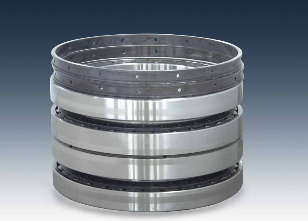 Four-row cylindrical roller bearings