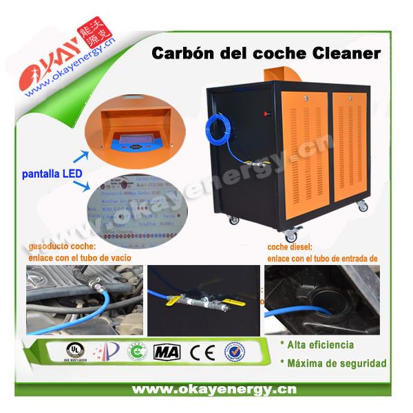 Environmental Car Engine Carbon Deposit Remover/HHO carbon cleaning machine for Car