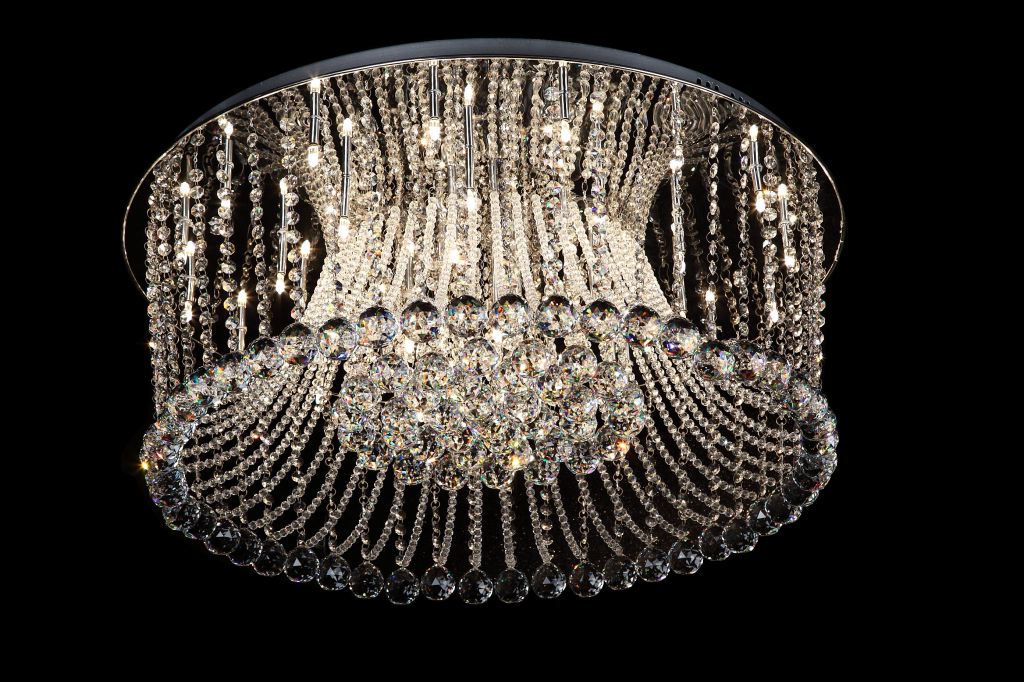 ceiling crystal lighting