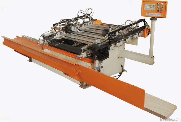 floorboard making machinery ----full-automatic multi-chip saw