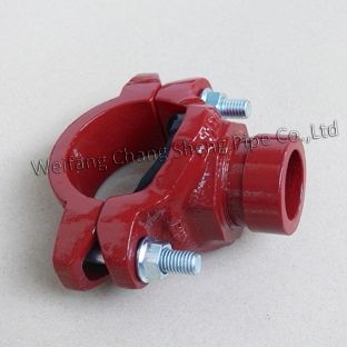 Famous Brand Ductile Iron Grooved pipe fittings  manufacturer