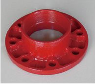 Ductile iron 45 degree grooved elbow and pipe fitting