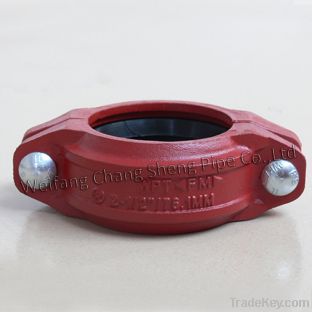 fm ul approved ductile iron grooved fittings for sale