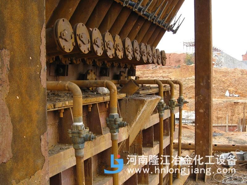 closed lead ore and concentrate smelting furnace