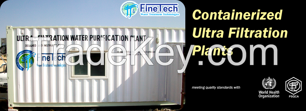 Containerized Ultra Filtration Plant by FineTech