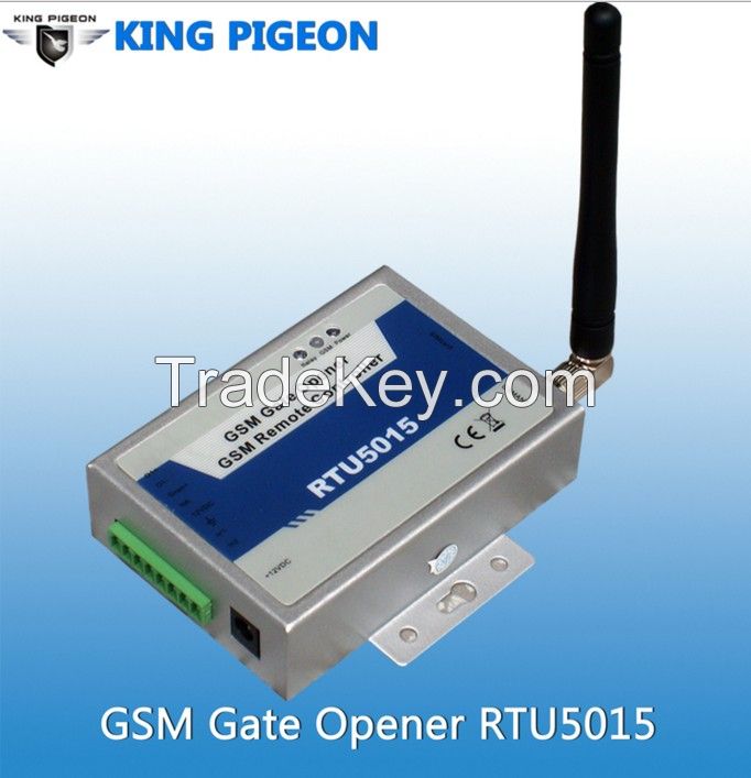 GSM Gate Opener (1Output, 2 Inputs) RTU 5015 Remote Controller Garage Door and Door opener