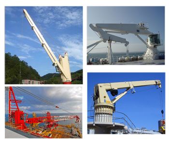 marine hydraulic generall cargo crane