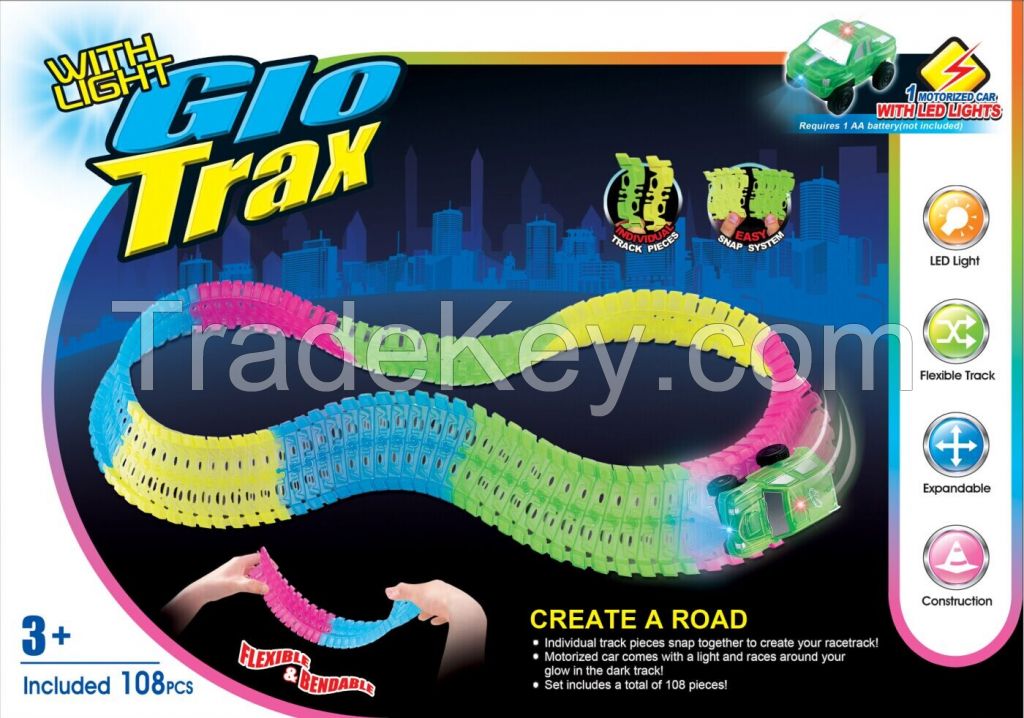 Luminous Track with car