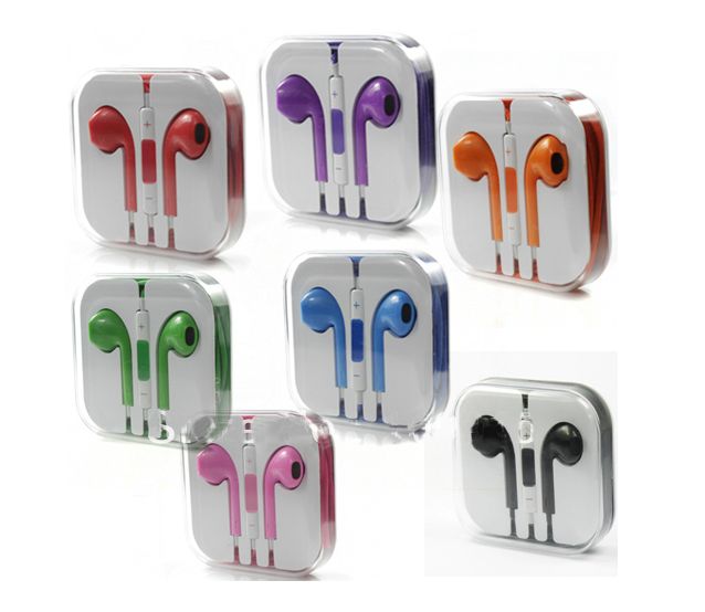  Earphone For smartphone tablet/computer Clear Bass with Mic Headset with retail box 