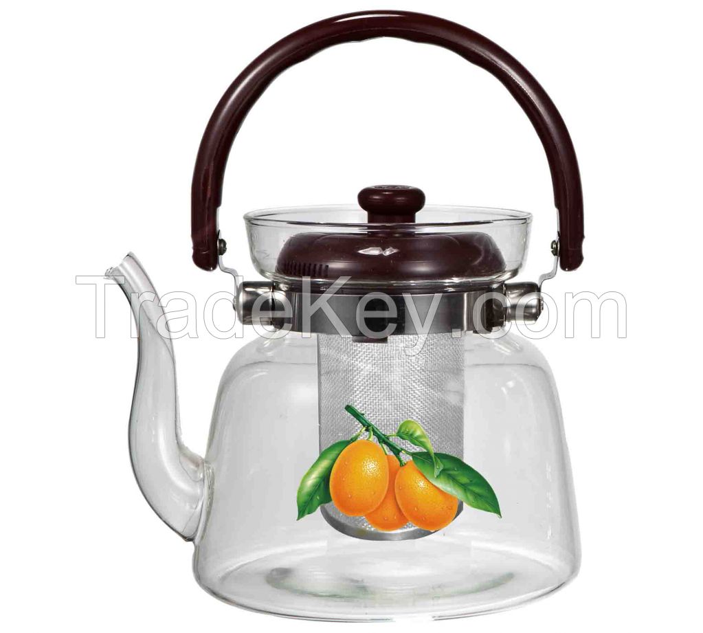 Heat Resistant Glass Teapot