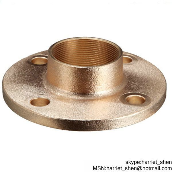 DN50 to DN150 Brass Screwed Flanges Aluminium Bronze Welding Flange
