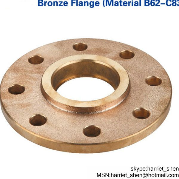 DN50 to DN150 Brass Screwed Flanges Aluminium Bronze Welding Flange