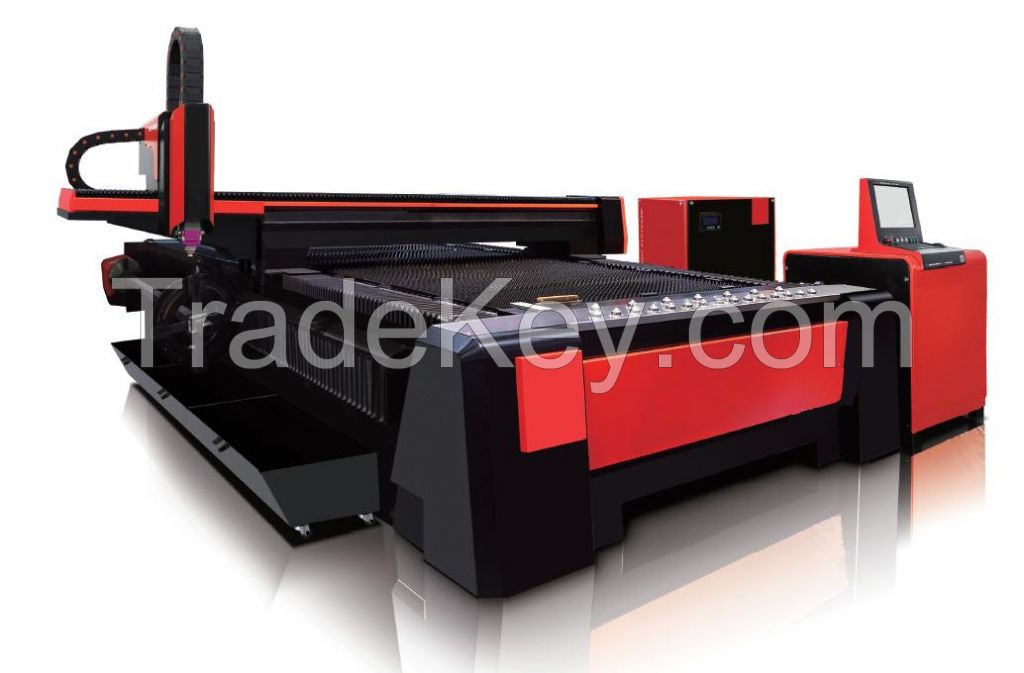 GZ1540F1 Fiber Laser Cutting Machine with Side Mounted Tube Cutting Device