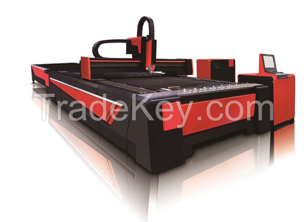 GZ1530T Fiber Laser Cutting Machine with exchange table