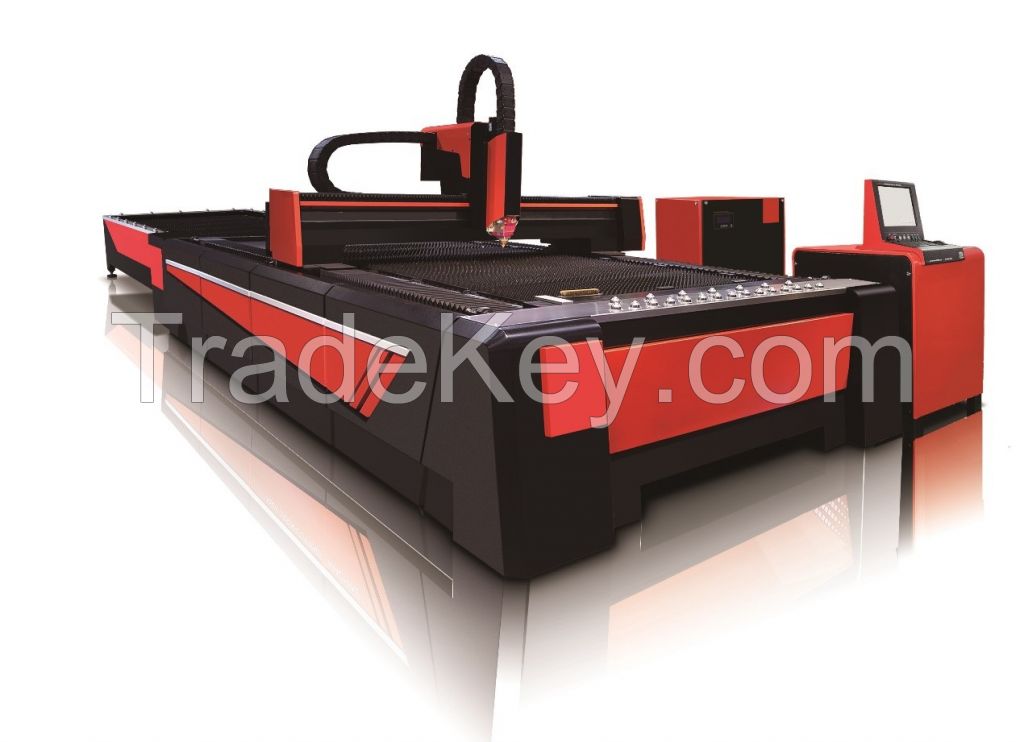 GZ2060T Fiber Laser Cutting Machine with exchange table