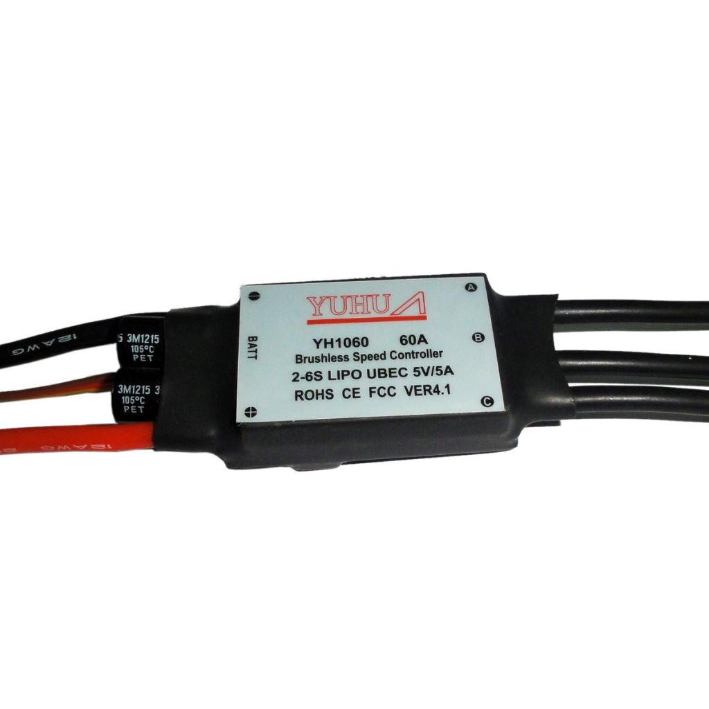 60A brushless programming esc for helicopter and fixed-wing