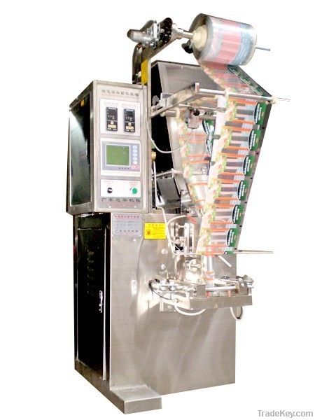 snack food potato chips granular packaging machine back sealing with f