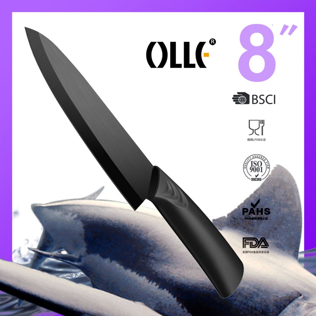 Ceramic Chef Knife for Fashion Kitchen