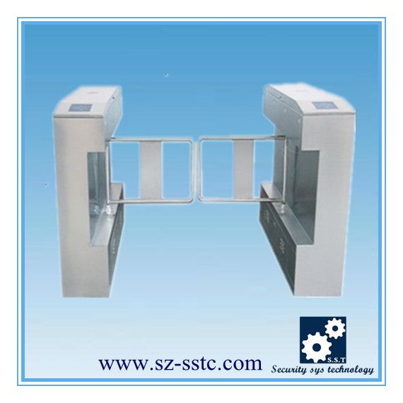Automatic  Swing Turnstile With 304 Stainless Steel Barrier gate