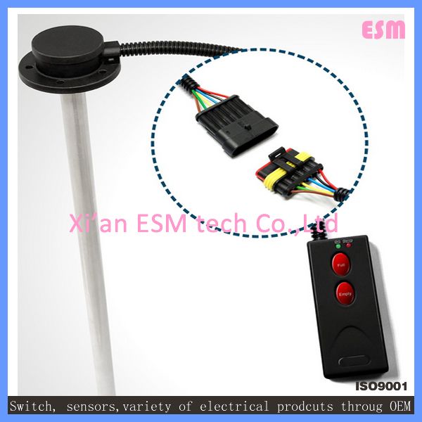 Tank fuel sensor with GPS interface