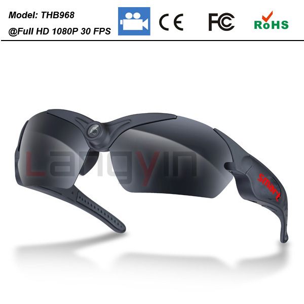 2014 fashion new Camera sunglasses for Sports with interchangeable lens CE UV400 Protection THB968