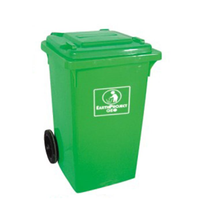 Plastic Waste Bin (Wheels)