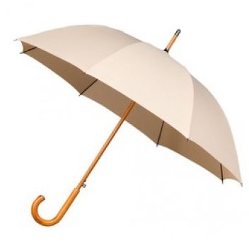 windproof walking umbrella beige